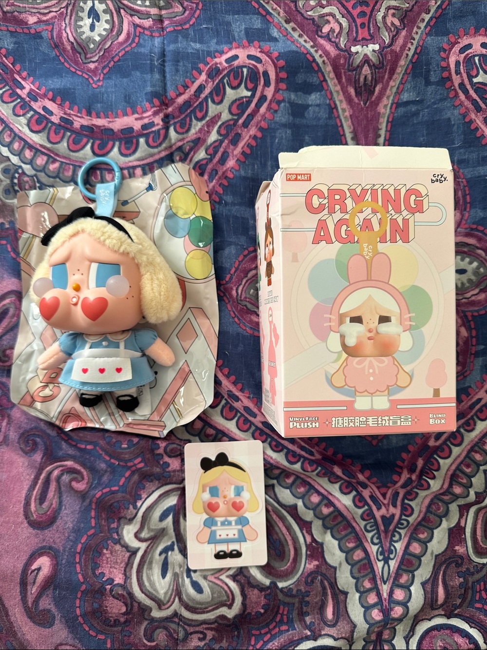Pop Mart Crybaby Crying Again Blind Box